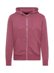 JACK & JONES Tepláková bunda  tmavoružová