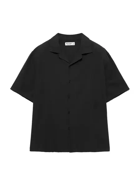 Pull&Bear Košeľa  čierna