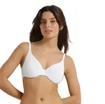 DIM INVISIBLE UNDERWIRE FULL CUP BRA - Women's underwire bra - white