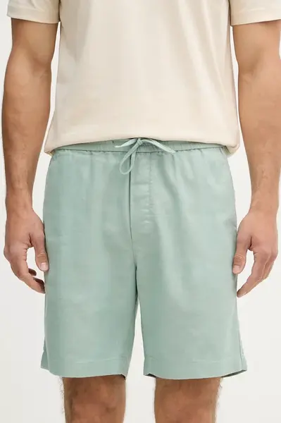 Tommy Hilfiger šortky pánske s ľanom