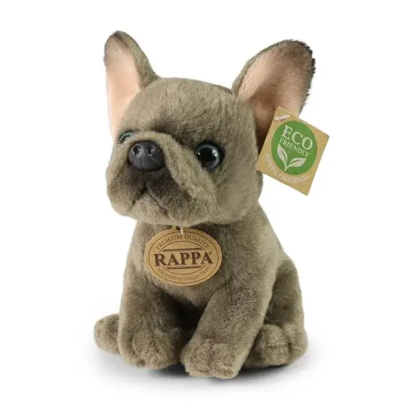 Plyšový pes francouzský buldoček 18 cm ECO-FRIENDLY