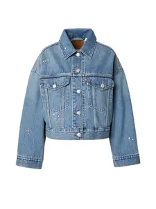 LEVI'S ® Prechodná bunda  modrá denim