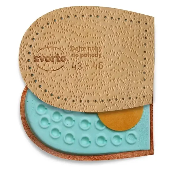 SVORTO Podpätník latex veľkosť 40-42