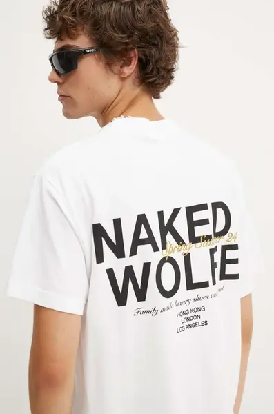 Naked Wolfe Bavlněné tričko Naked Wolfe