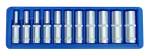 Hlavice 6-hranné prodloužené 1/4" 4-13mm 11ks SW-Stahl