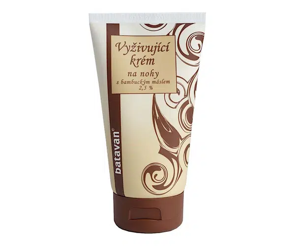Vyživující krém na nohy s bambuckým máslem Batavan - 150 ml + dárek zdarma