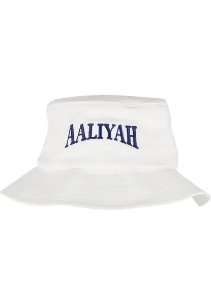Klobouk Aaliyah Logo Bucket bílý