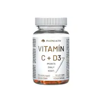 Pharma Activ Vitamín C + D3 30 tobolek