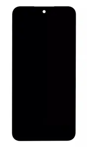 LCD display + dotyková deska + přední kryt pro Samsung Galaxy M55 5G, black