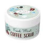 BADEFEE Tělový peeling Kávový Fresh Mint 180 g