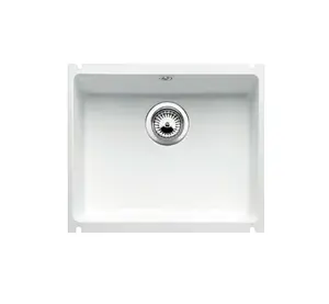 Blanco - Keramický dřez Subline 500-U, 54x46 cm, bílá 514506