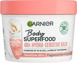 GARNIER Body Superfood hydratační balzám s ovesným mlékem a probiotickými frakcemi pro citlivou pokožku, 380 ml