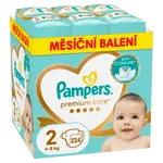 PAMPERS Premium Care plenky vel. 2, 4-8 kg měsíční balení 224 ks