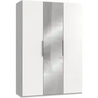 MID.YOU ŠATNÍ SKŘÍŇ S OTOČNÝMI DVEŘMI, bílá, 150/216/58 cm