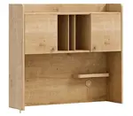 Nástavec na stůl se skříňkami a usb cody - dub