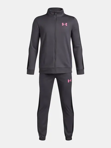 Chlapecká souprava Under Armour UA Rival Knit Track Suit-GRY - Kluci