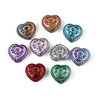 Baking Paint Transparent Glass Beads