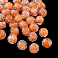 Handmade Luminous Inner Flower Lampwork Beads