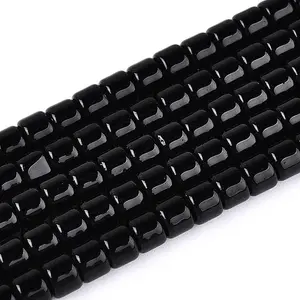 Opaque Solid Color Glass Beads Strands