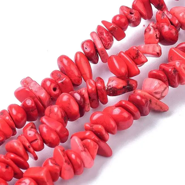Natural Magnesite Beads Strands