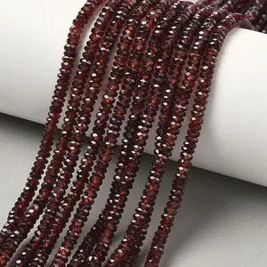 Natural Garnet Beads Strands
