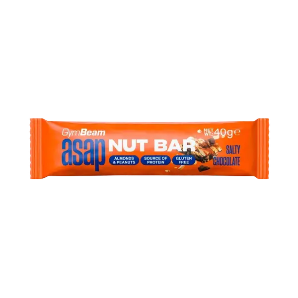 GYMBEAM ASAP Nut Bar - slaná čokoláda 40 g