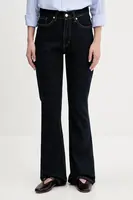 Džíny HUGO Geflare_3 dámské, high waist, 50553195