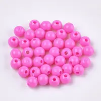 Opaque Plastic Beads