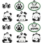 14Pcs 6 Styles Alloy Enamel Pendants