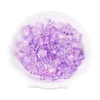 Baking Paint Transparent Glass Beads