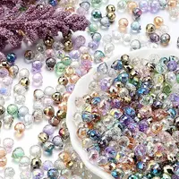 Transparent Glass Charms