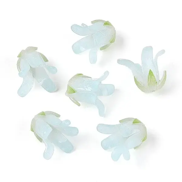 Heat Shrink Acrylic Bead Caps