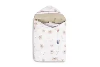 SENSILLO Zavinovačka 2v1 do autosedačky, kočárku, mušelín, bavlna, Pampeliška, béžová