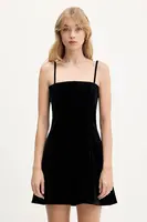 Velurové šaty Rotate