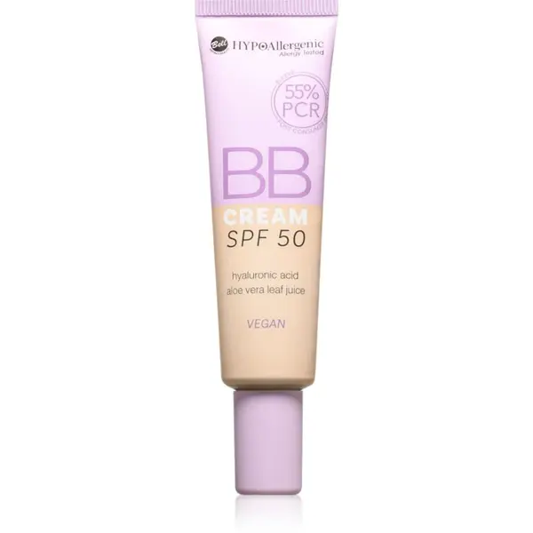 Bell HYPOallergenic hydratačný BB krém SPF 50 odtieň 02 Natural 30 g