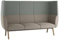 LD SEATING Designové trojkřeslo NIDO NI-K3-H-D, vysoký opěrák