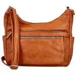 Dámská crossbody kabelka koňaková - Firenze Olefis
