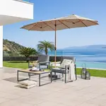 Ambia Garden DVOJITÝ SLUNEČNÍK 208/236/400 cm