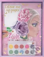 Color Me Up paper - Top Model (Kreatívne maľovanky s vodovými farbami Top model) - kniha z kategorie Omalovánky