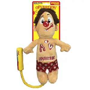 HASBRO Hračka pro psy Operation Cavity Sam plyšová s lanem na přetahování 30cm