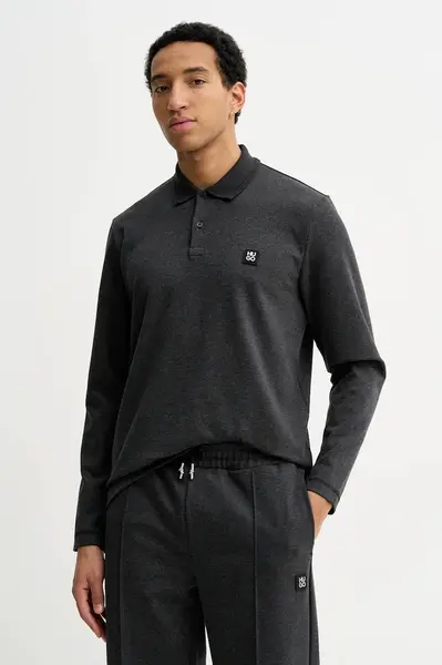 Tričko s dlouhým rukávem HUGO Dinote