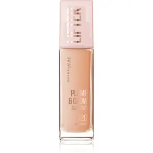 MAYBELLINE NEW YORK Lifter Plump & Glow rozjasňujúci make-up pre prirodzený vzhľad odtieň 120 30 ml