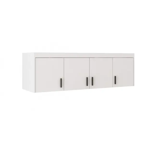 Nástavec na šatní skříň Elena Barva korpusu: Bílá, Rozměry: 4D - 176,3 cm