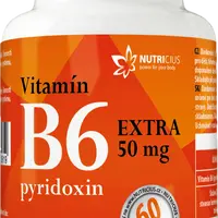 NUTRICIUS Vitamín B6 EXTRA - pyridoxin 50 mg 60 tablet