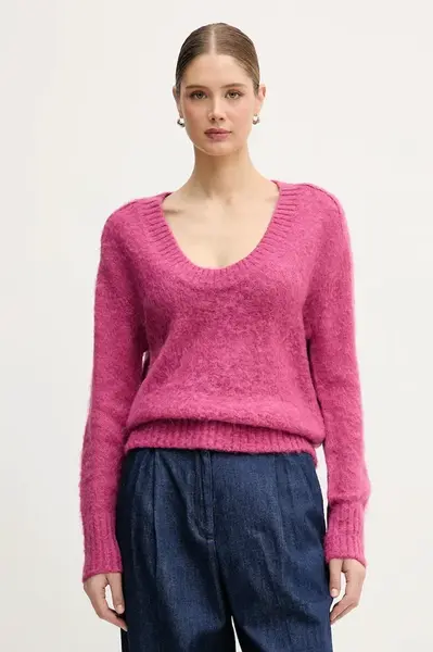 Svetr s příměsí mohéru United Colors of Benetton