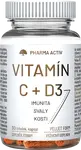 PHARMA ACTIV Vitamín C+ D3 30 tobolek