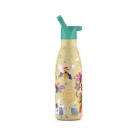 COOL BOTTLES KIDS MAGICAL FAIRIES 3D 350 ML Detská termofľaša, zlatá, veľkosť 350 ML
