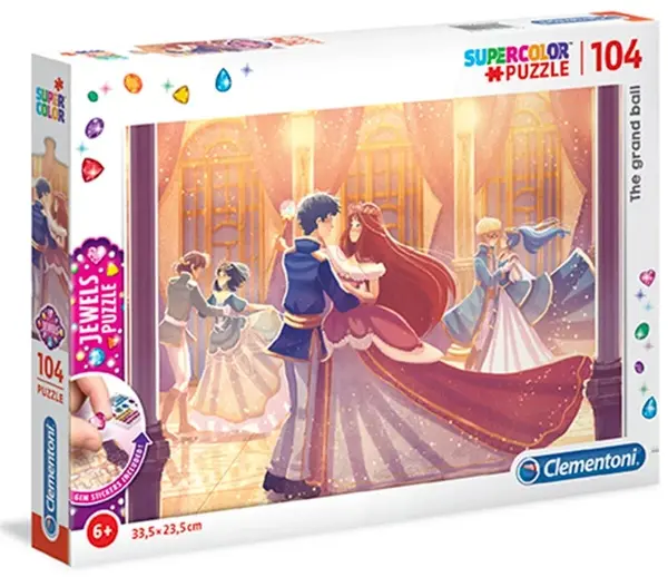 Clementoni Puzzle Jewels Velký ples / 104 dílků