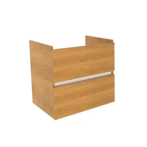 Kúpeľňová skrinka bez umývadla Naturel Project 52,5x51x45,3 cm dub medový mat PROJECT260DMBU