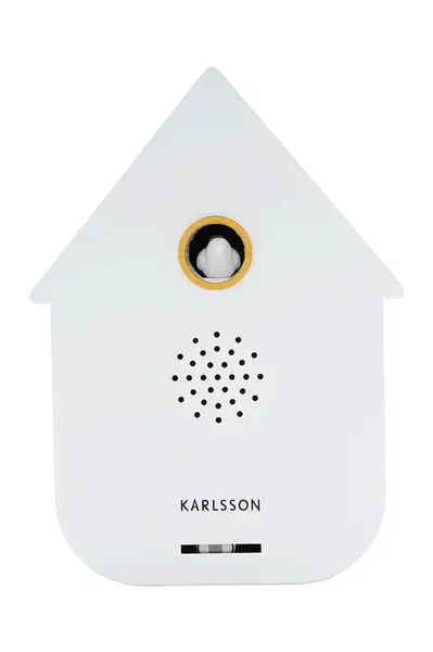 Nástenné hodiny s kukučkou Karlsson Modern Cuckoo 11,5 x 7,5 cm